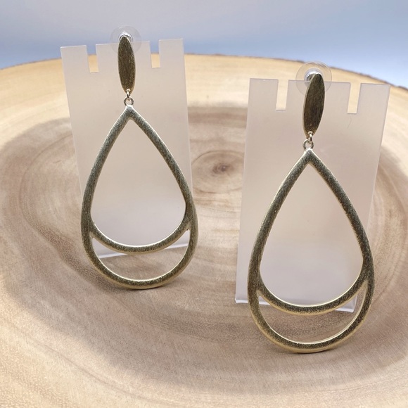 Sheila Fajl Teardrop Dangle Earrings - Picture 1 of 9